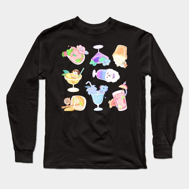 BT21 Sticker Set Ver.3 Long Sleeve T-Shirt by ZeroKara